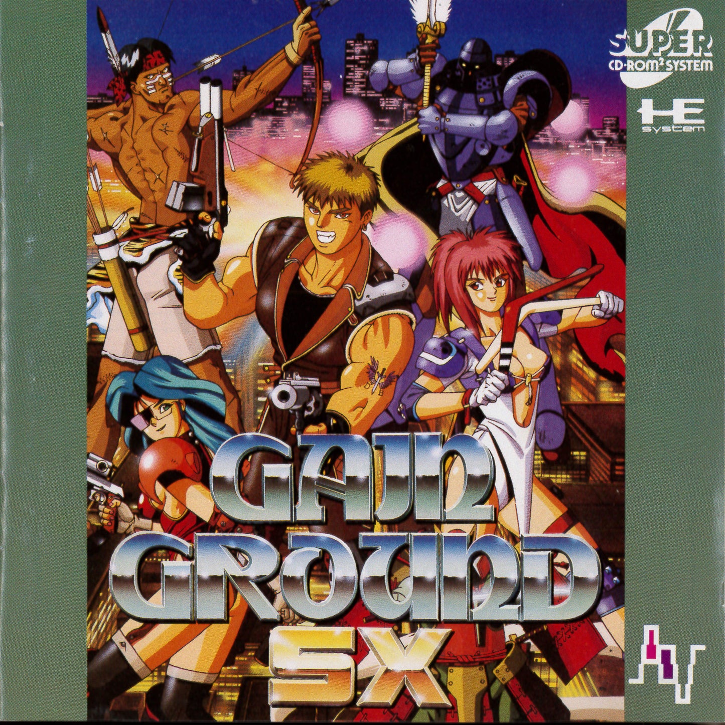 Gain Ground SX - PC Engine Super CD-Rom