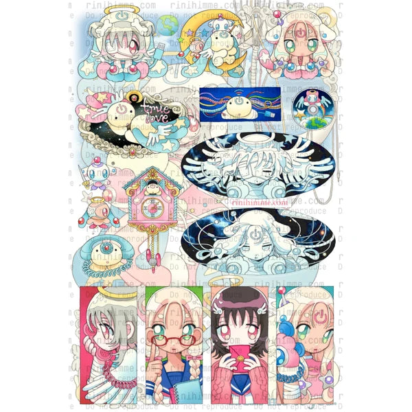 Rinihimme - From Me To You Sticker Sheet
