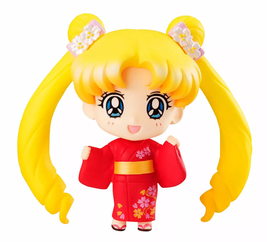 Megahouse - Petit Chara! Pretty Guardian Sailor Moon - 2016 Yukata Special Figure Sets