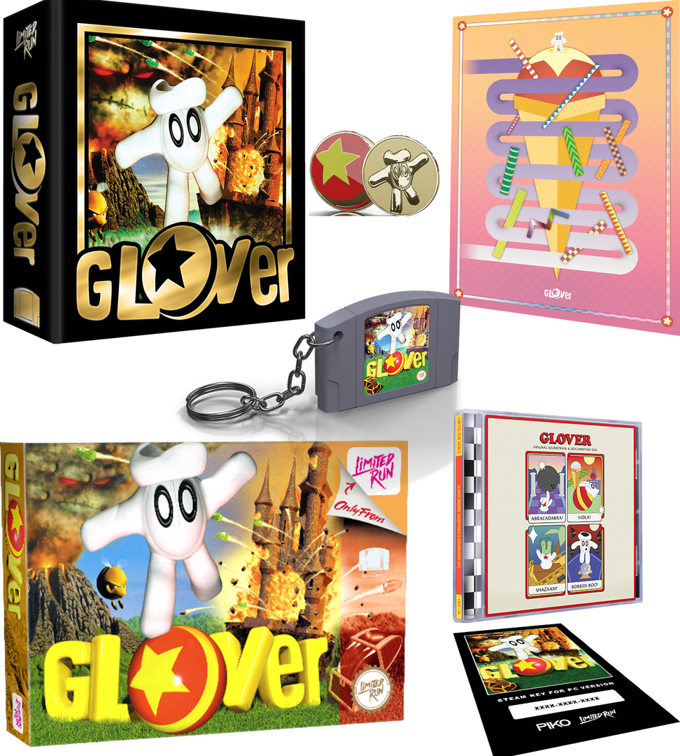 Glover (Limited Run Retro Collection) - Nintendo 64