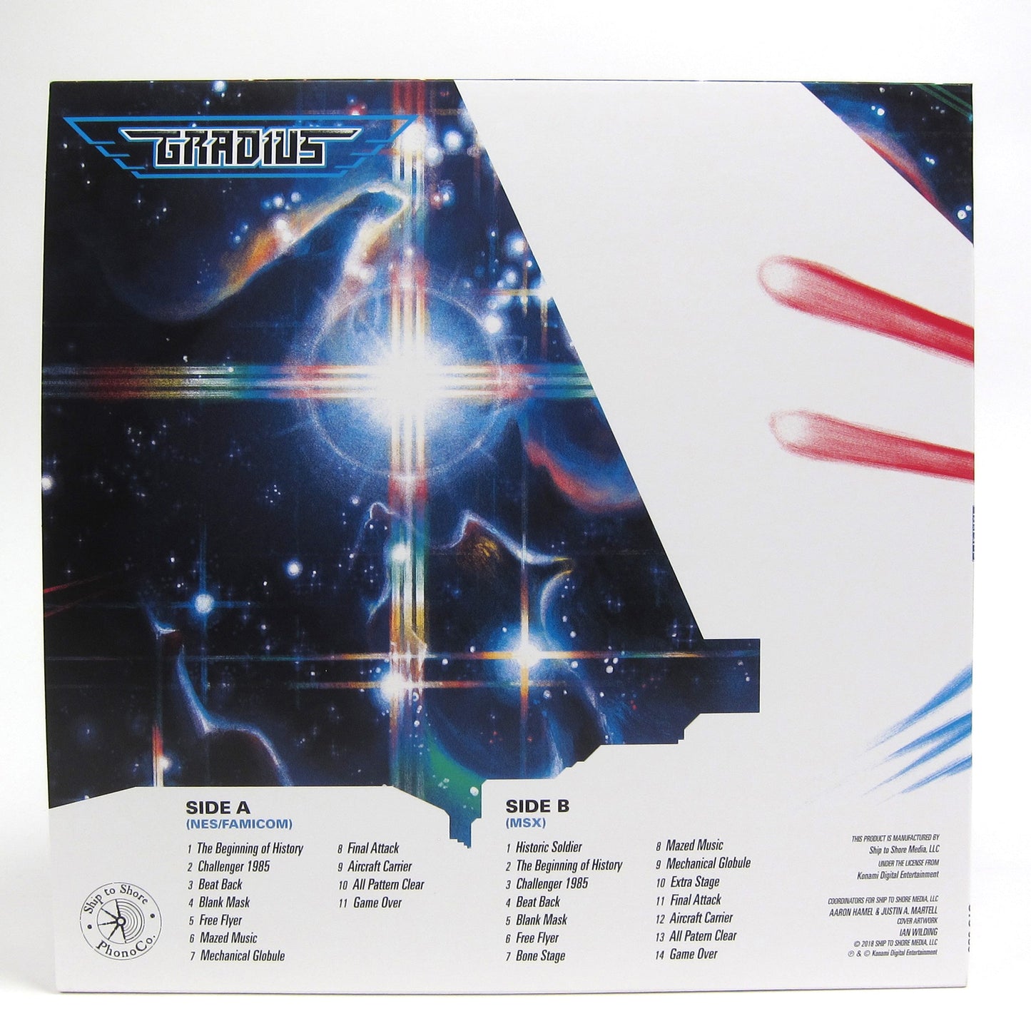 Konami Kukeiha Club - Gradius Vinyl Record
