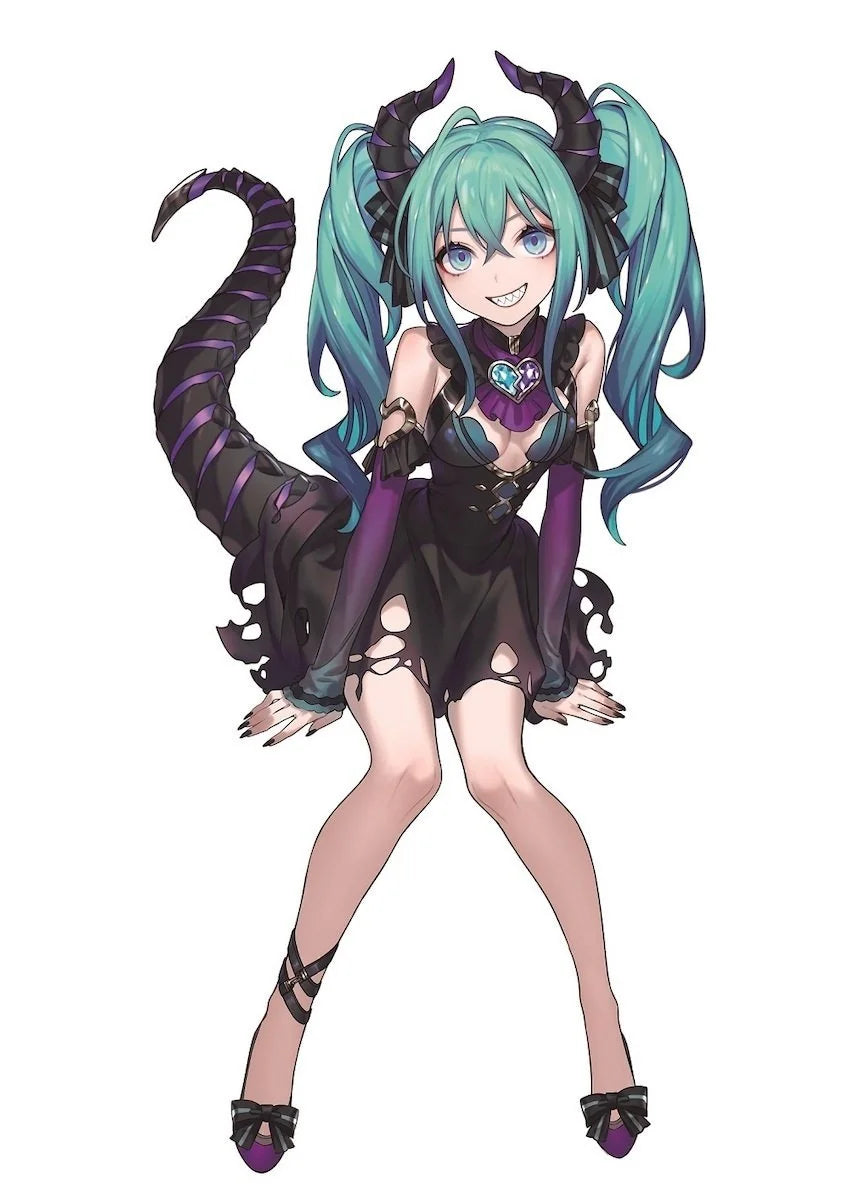 FuRyu - Vocaloid - Hatsune Miku ~Villain Color Variation ver.~ Noodle Stopper Figure