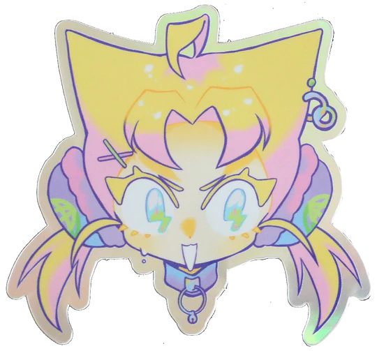julie.egg - Headphone Neko Sticker