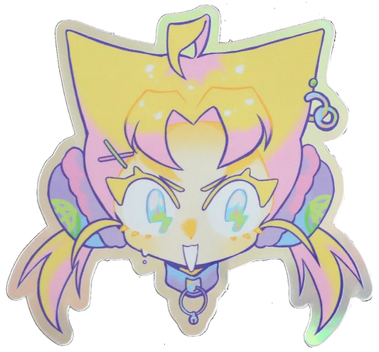 julie.egg - Headphone Neko Sticker