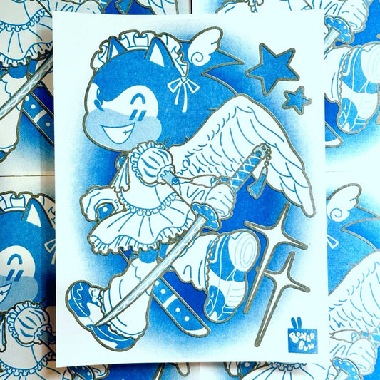 BoxerBun - Heaven Risograph