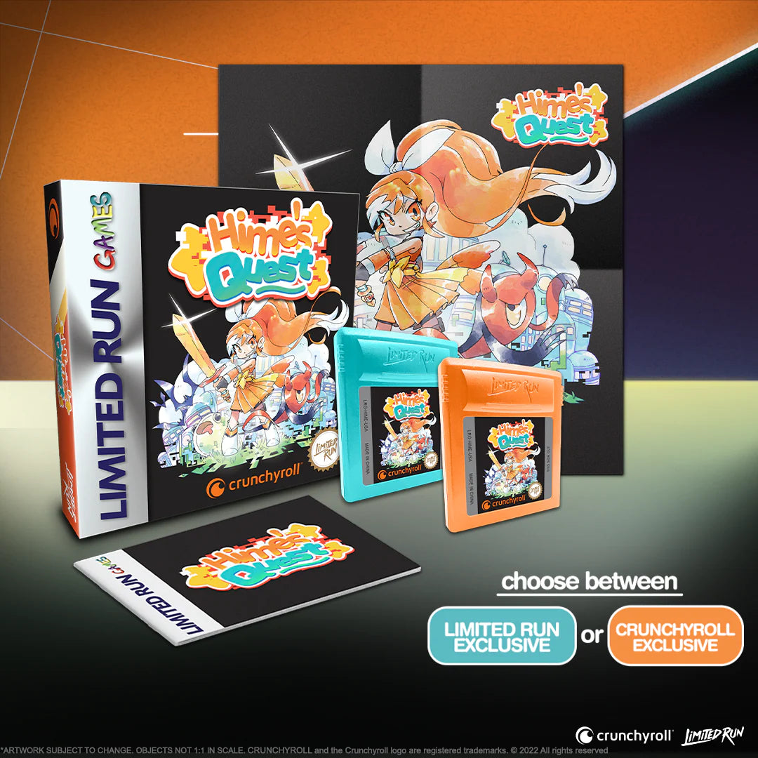 Limited Run: Hime's Quest - Gameboy Color