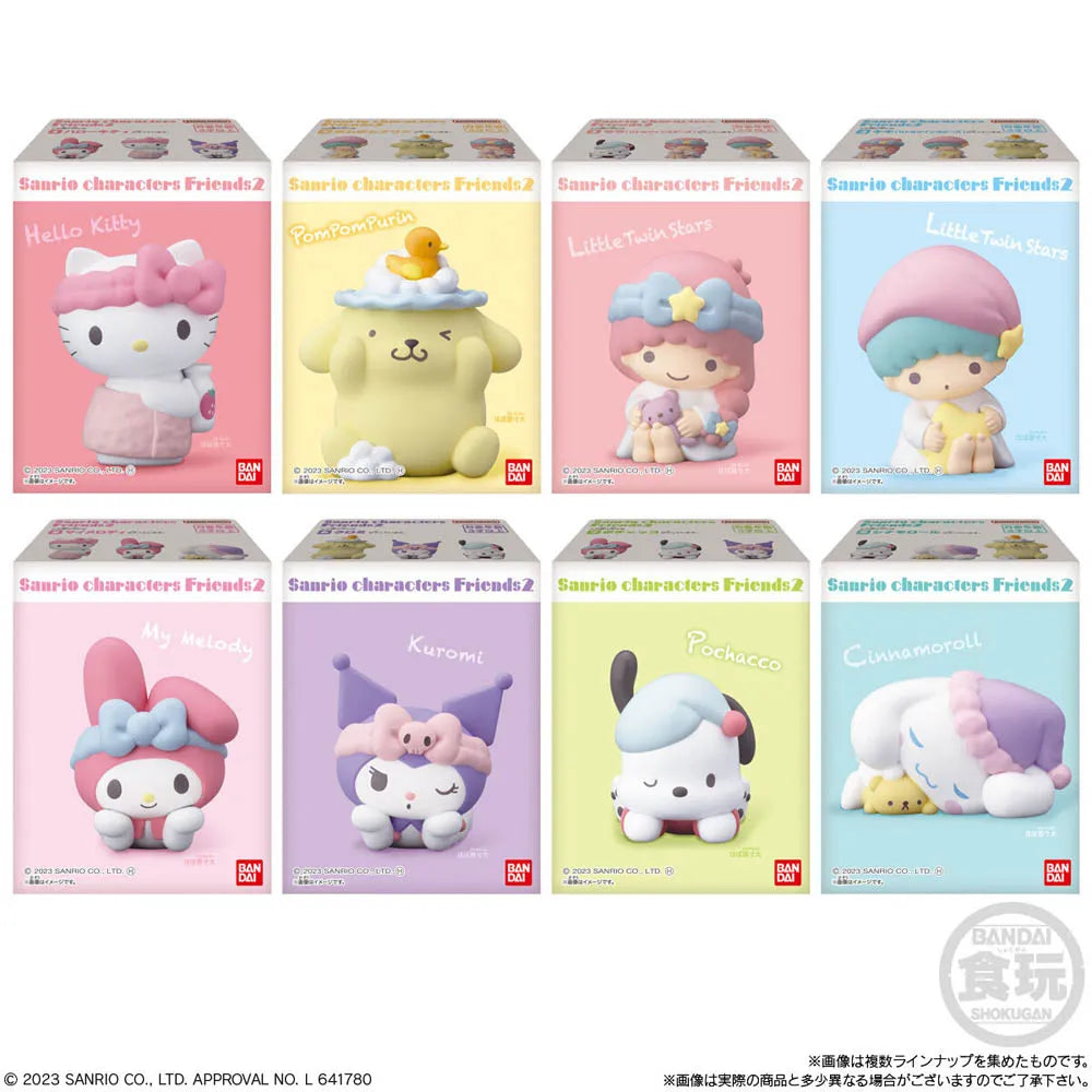 Bandai - Shokugan Sanrio Friends ~Vol. 2~ Mini-Figure Collection