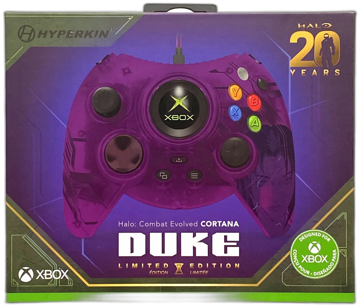 Hyperkin Duke Halo: Combat Evolved Cortana Limited Edition - Xbox Controller