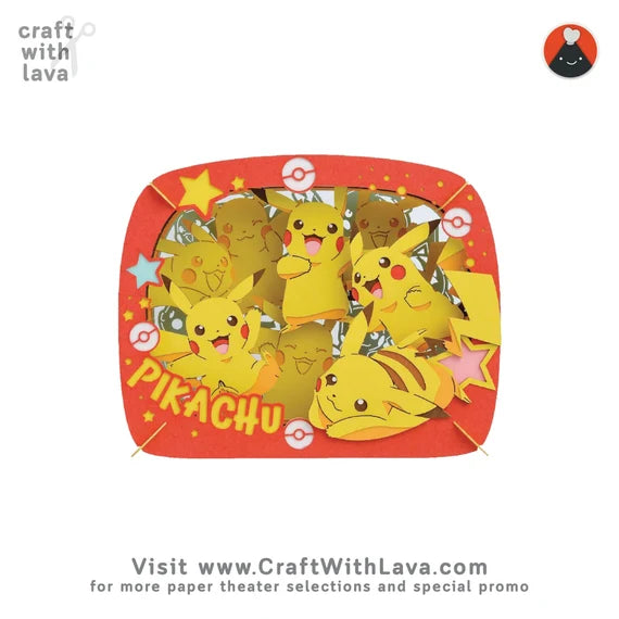 Ensky - Pokemon Pikachu Paper Theater