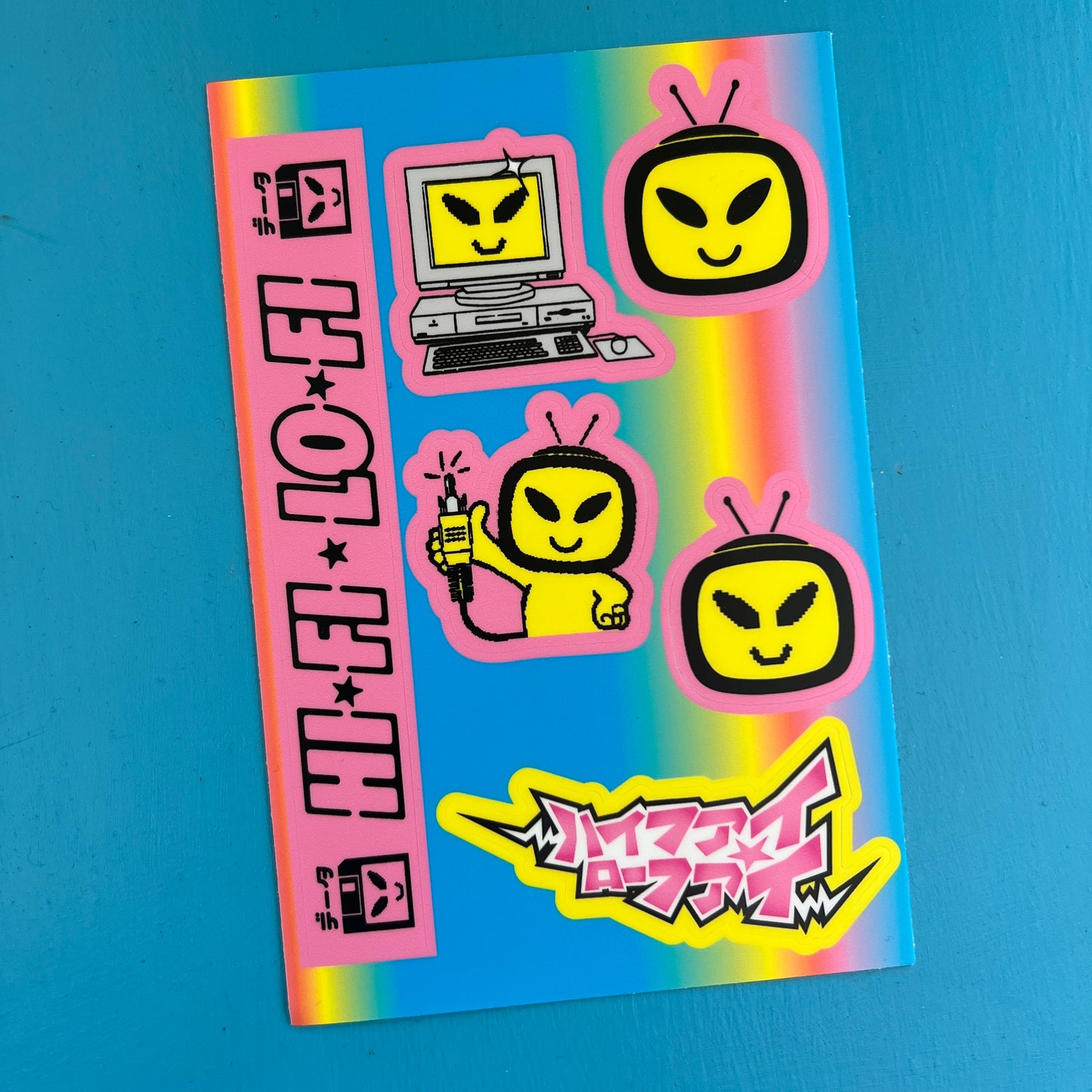 Hi-Fi Lo-Fi Sticker Sheet – HiFi LoFi