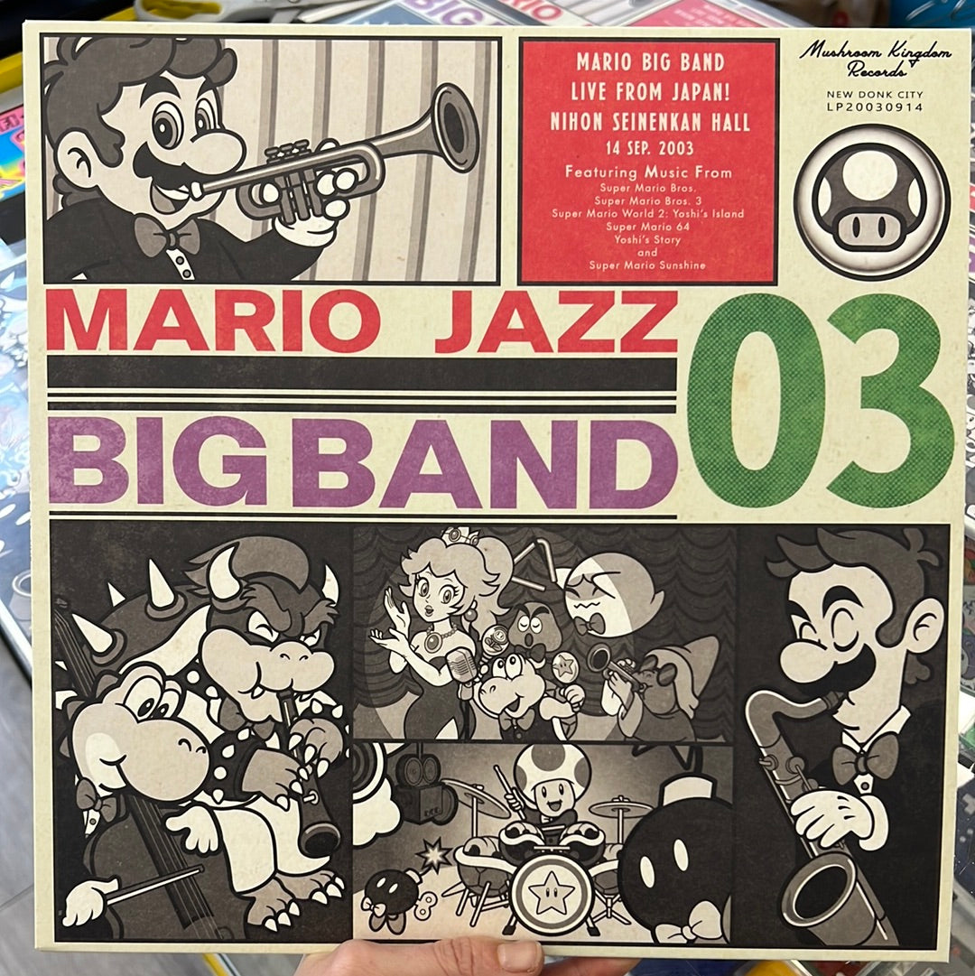 Mario Big Band Live Vinyl Record