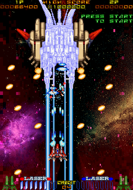 Galactic Attack - Sega Saturn