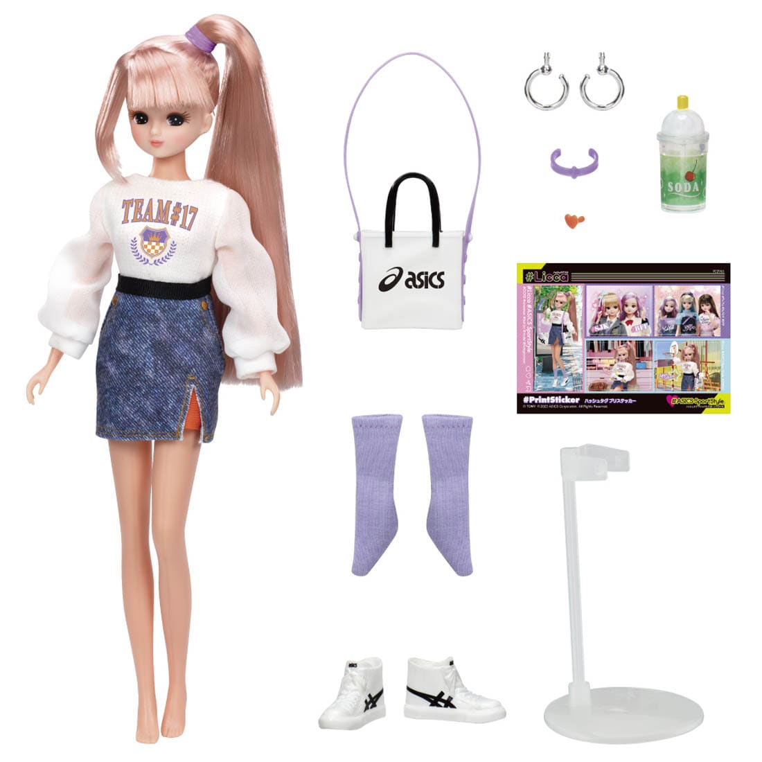 Takara Tomy - #Licca #ASICS SportStyle Licca Doll