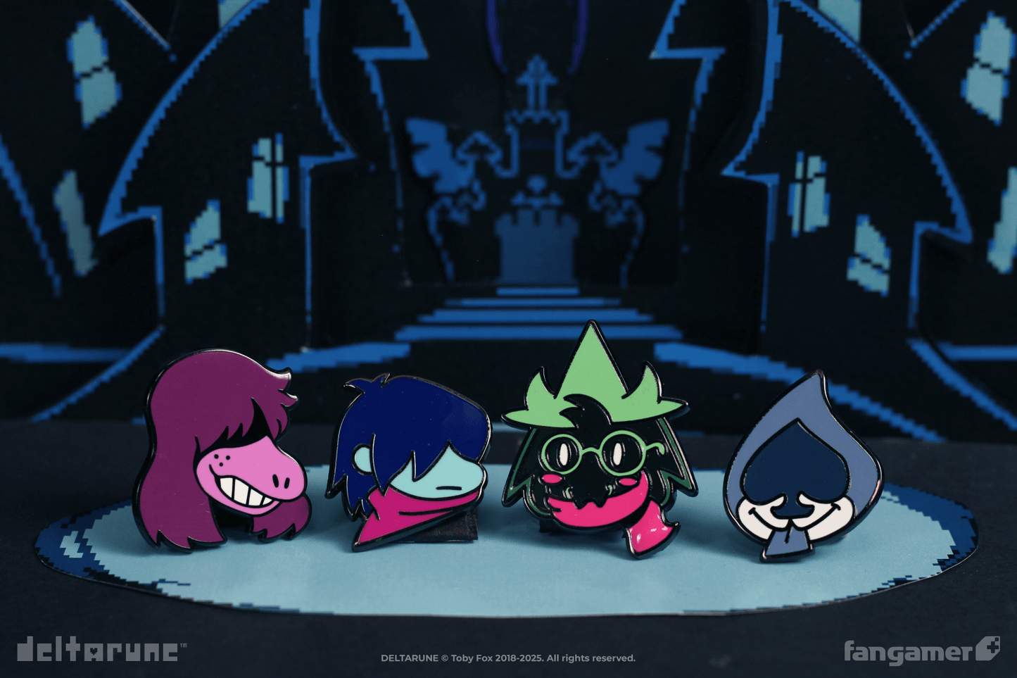 DELTARUNE Character Enamel Pins Set 1