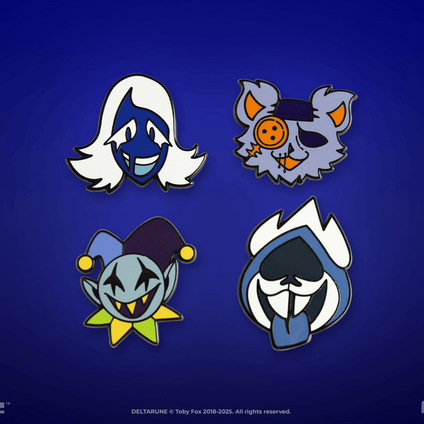 Fangamer - DELTARUNE Character Pin Set 2