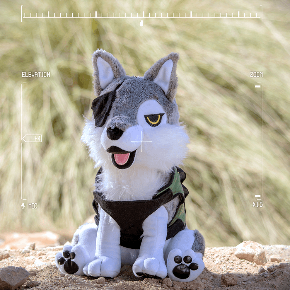 Metal Gear Solid - D Dog Plush
