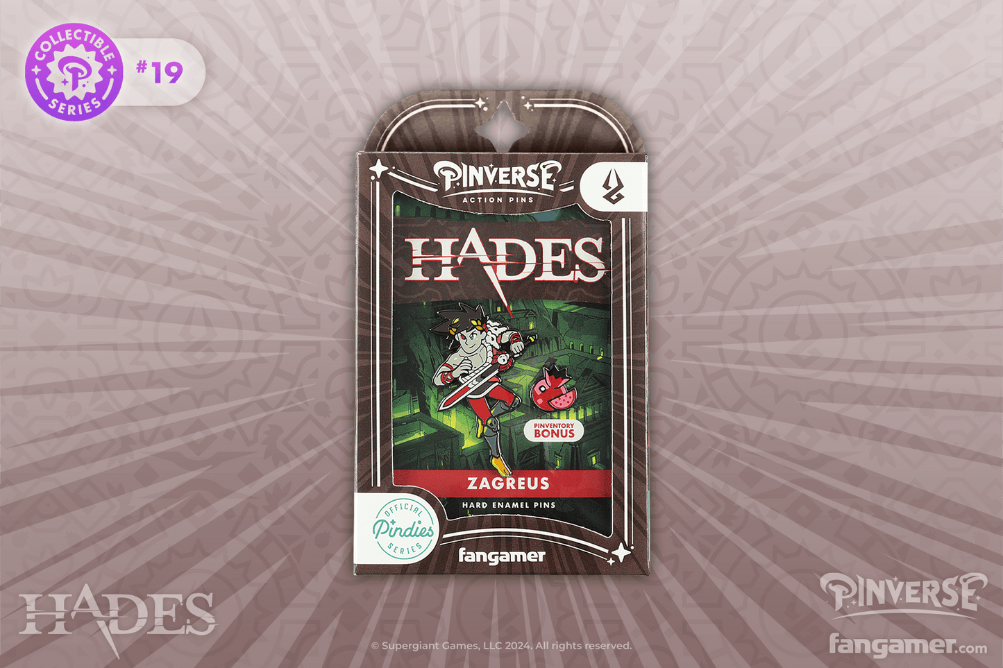 Hades - Zagreus Enamel Pin Set