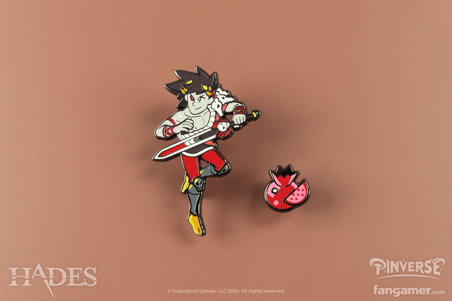 Hades - Zagreus Enamel Pin Set