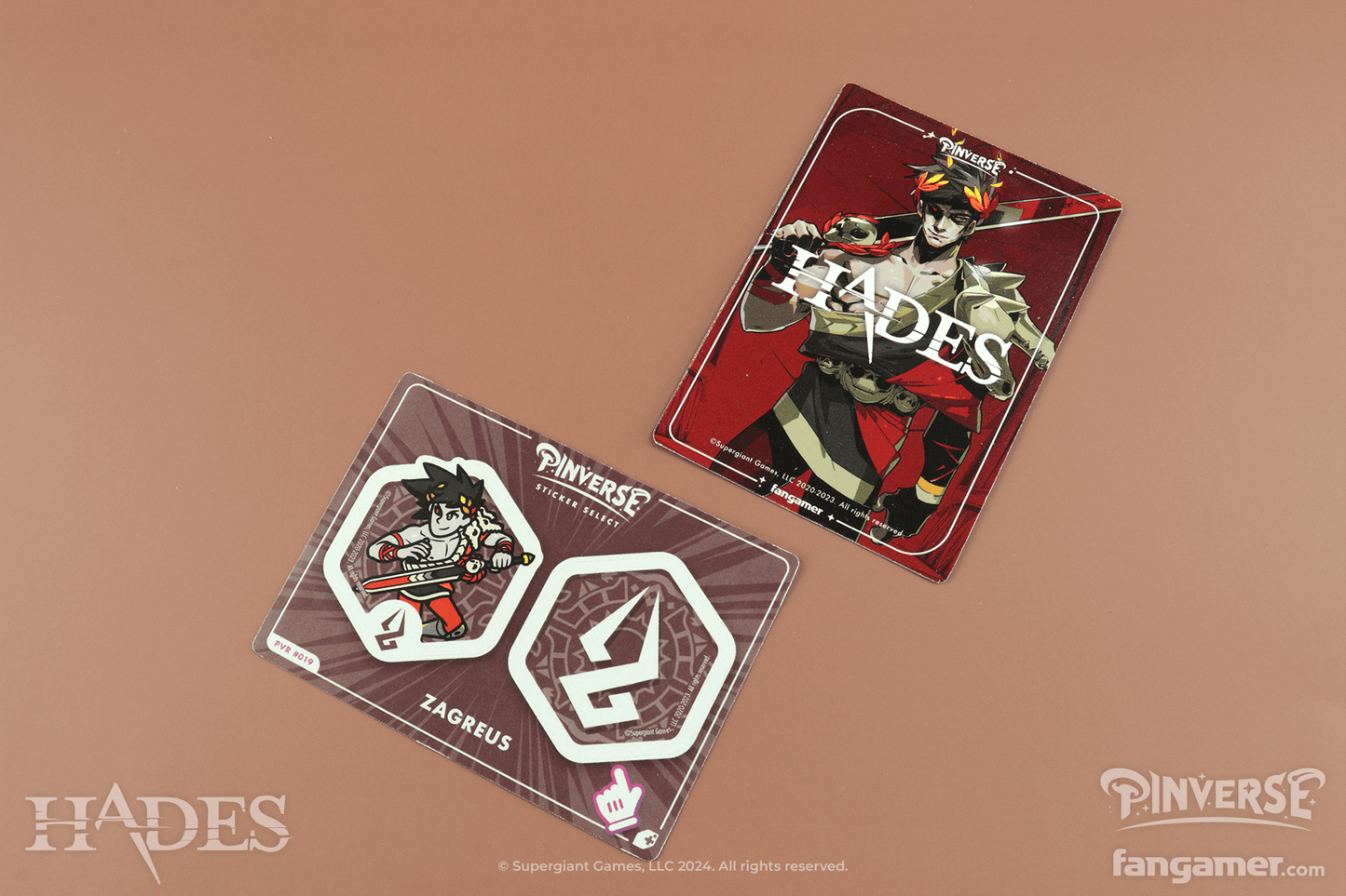 Hades - Zagreus Enamel Pin Set