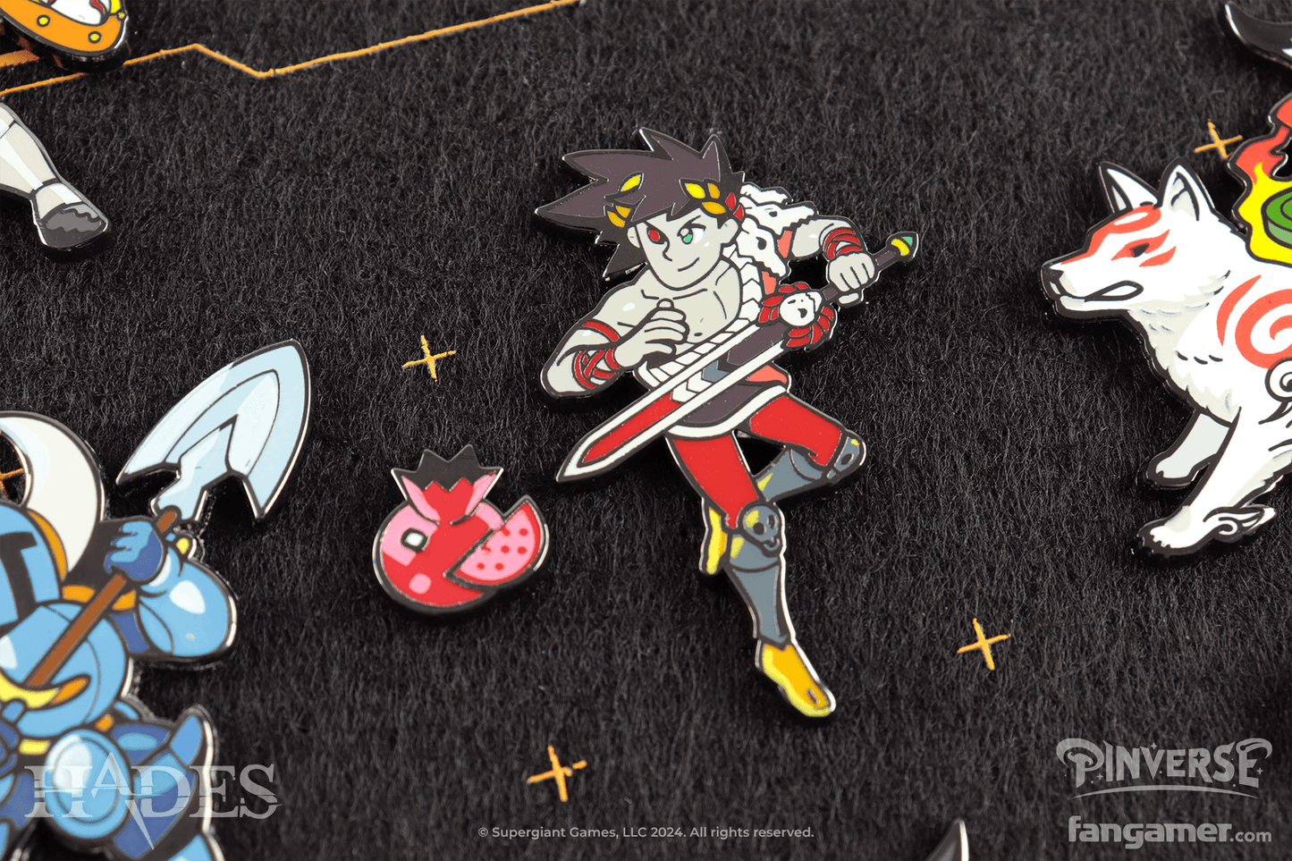 Hades - Zagreus Enamel Pin Set