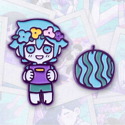 Omori - Basil Pin