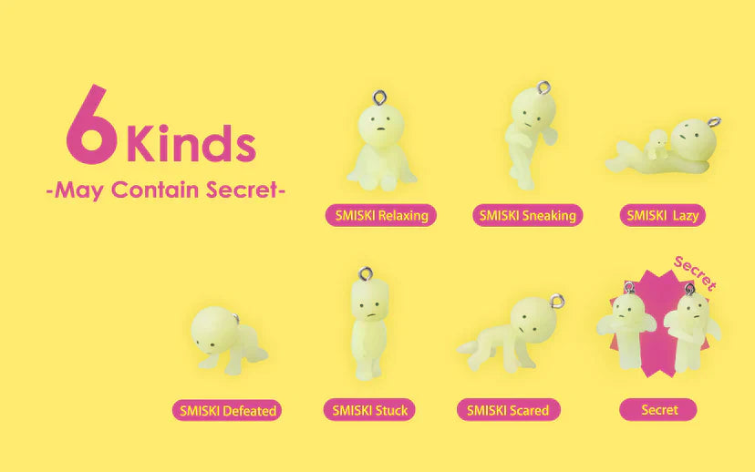 SMISKI ~Strap Accessories Series 4~ Glow-in-the-Dark Blind Capsule