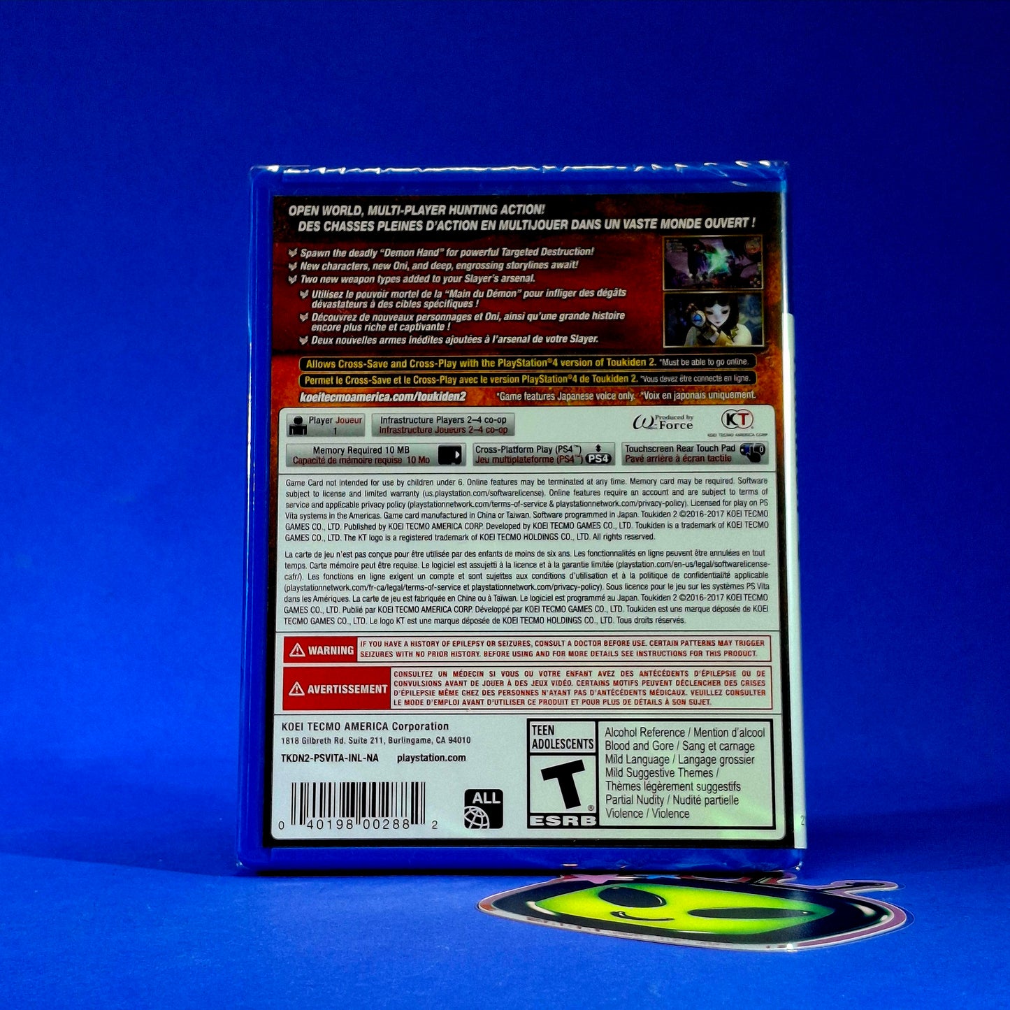 PS Vita - Toukiden 2