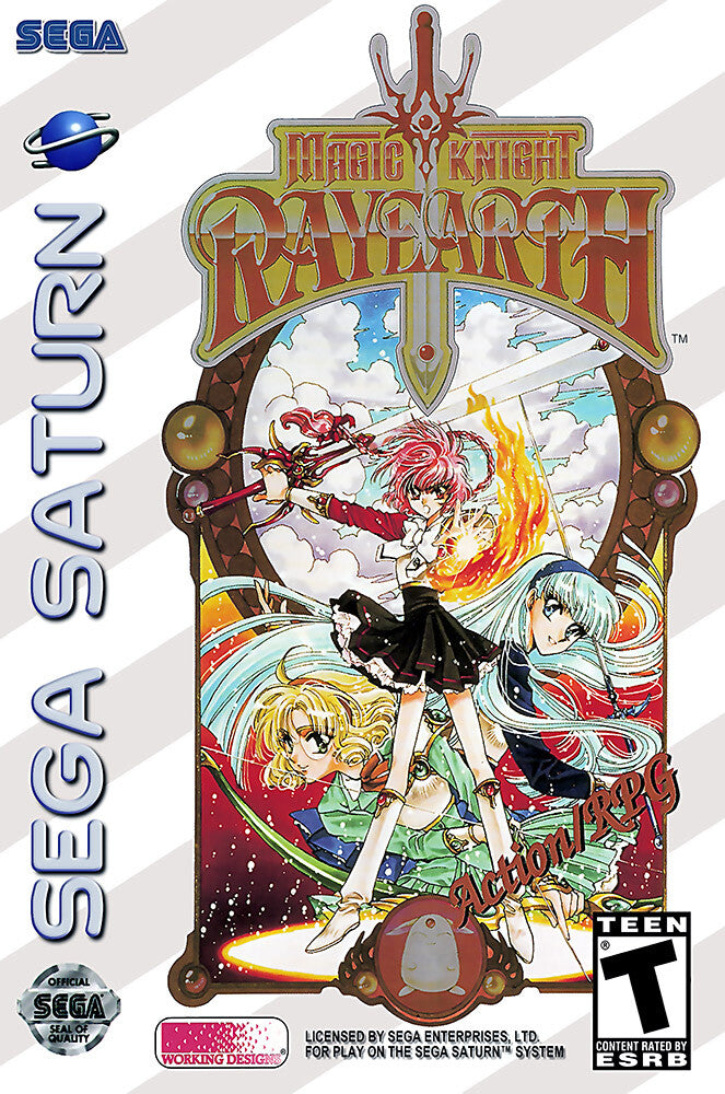 Magic Knight Rayearth - Sega Saturn
