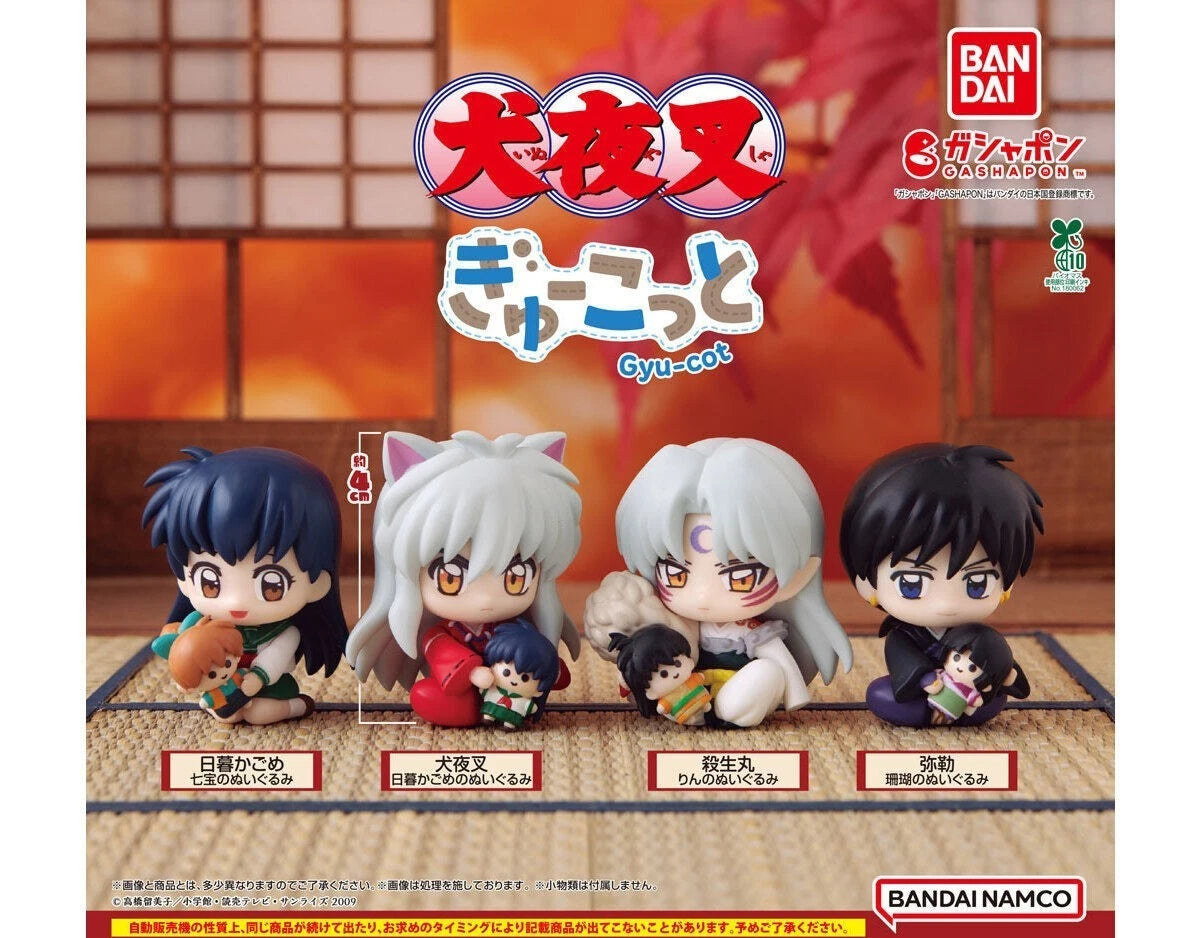 Bandai - InuYasha Hug "Gyokotto" Figure Collection
