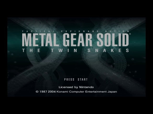 Metal Gear Solid: The Twin Snakes - Gamecube