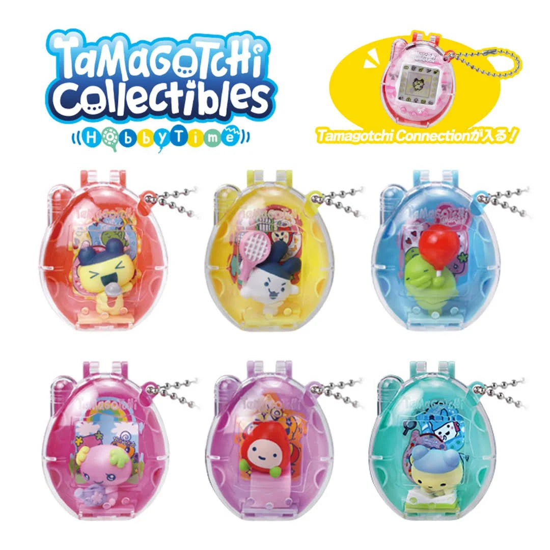 Tamagotchi Collectibles Hobby Time -Mini Figure & Case Blind Box