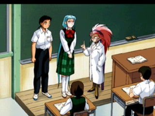 Tenchi Muyo! Tōkō Muyō  No Need for School! - JP PlayStation