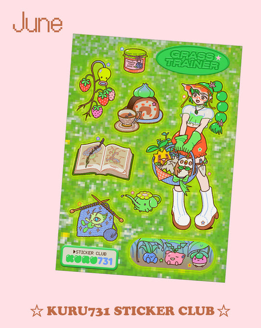 Kuru 731 - Trainer OOTD Sticker Collection