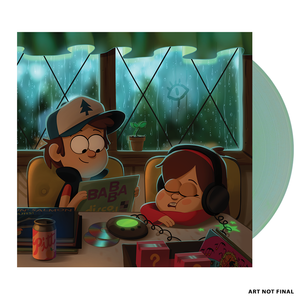 Gravity Falls Lofi - Vinyl Record Soundtrack