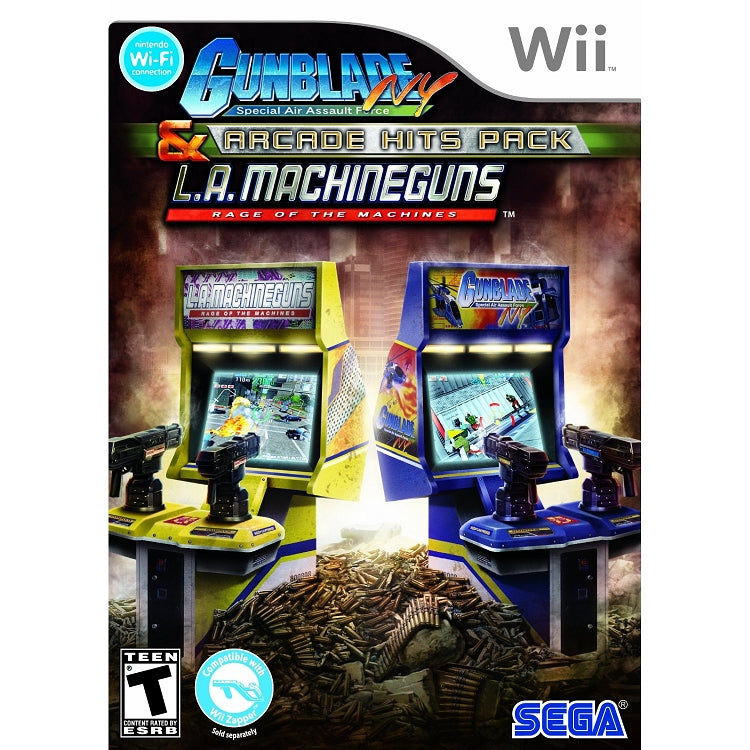 Gunblade NY and L.A. Machineguns: Arcade Hits Pack - Nintendo Wii