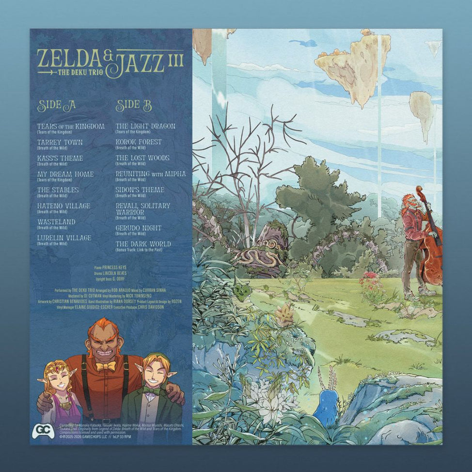 The Deku Trio - Zelda & Jazz III - Vinyl Record