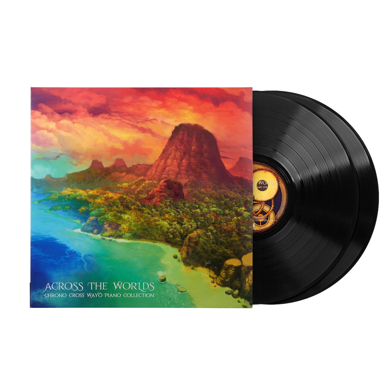 Across the Worlds: Chrono Cross Wayô Piano Collection - Yasunori Mitsuda & Benyamin Nuss (2xLP Vinyl Record)