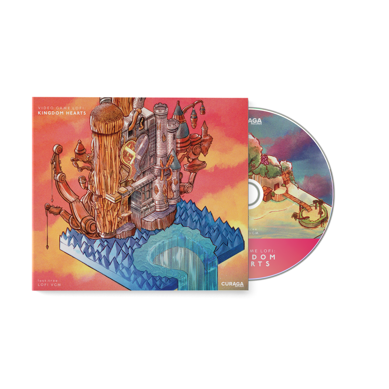 Video Game LoFi: Kingdom Hearts Cassette, CD, and Vinyl Record