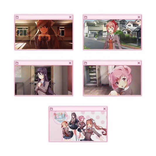 Doki Doki Literature Club Pins