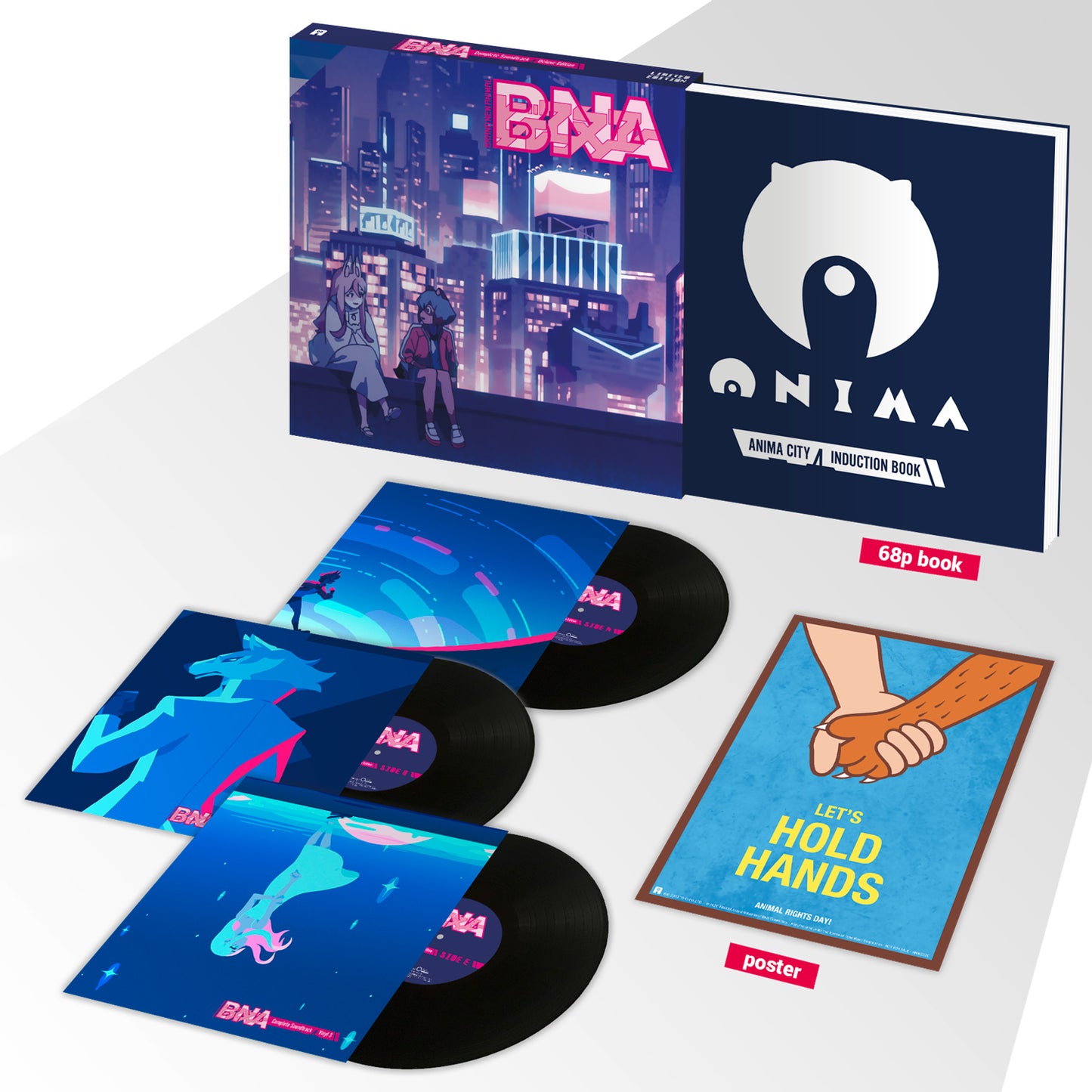 MABANUA - BNA: Brand New Animal OST Deluxe Edition Vinyl Record