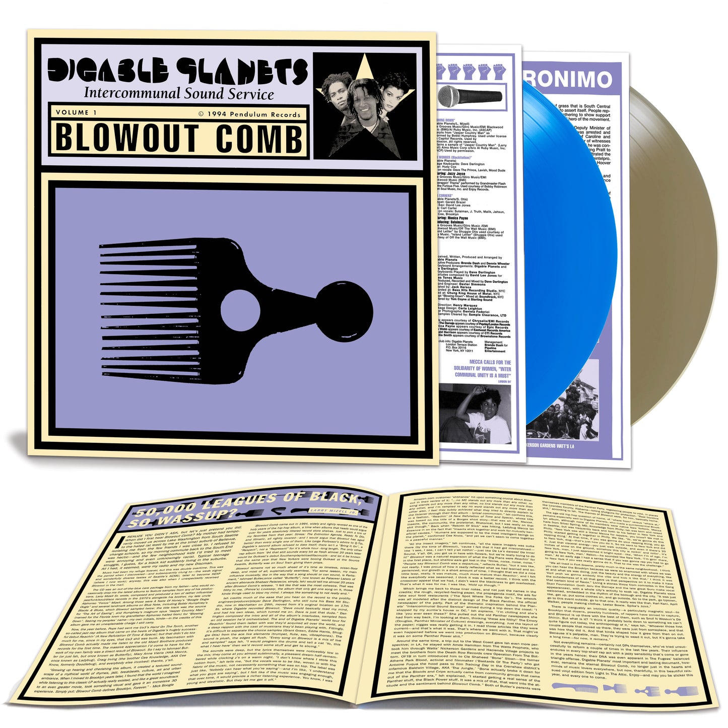 Blowout Comb - Digable Planets Vinyl Record